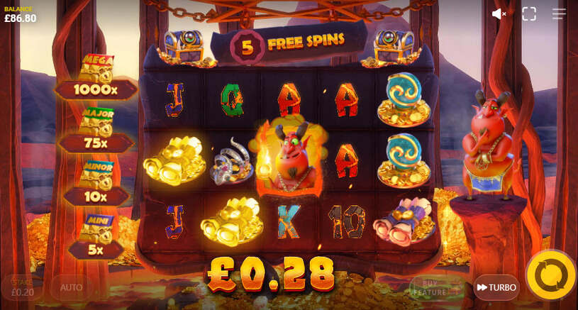 Play With the Devil Slot Free Spins