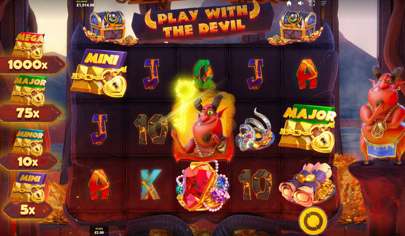 Play With the Devil Slot gameplay