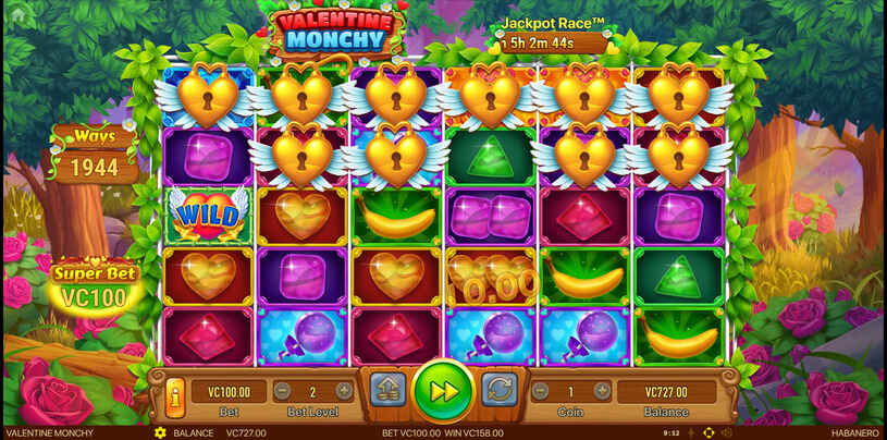 Valentine Monchy Slot Free Spins