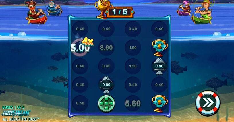 All About the Bass Slot Bonus Game