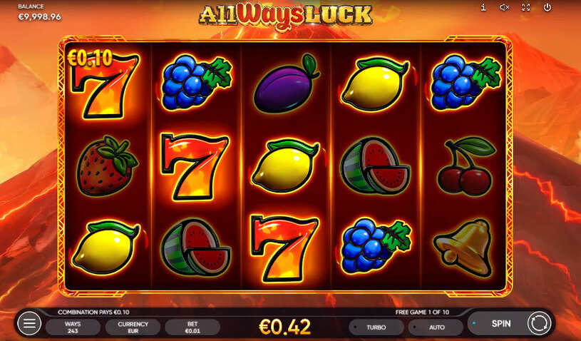 All Ways Luck Slot Free Spins
