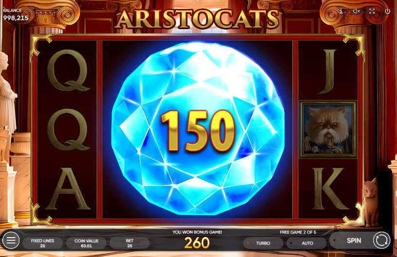 Aristocats Slot Free Spins