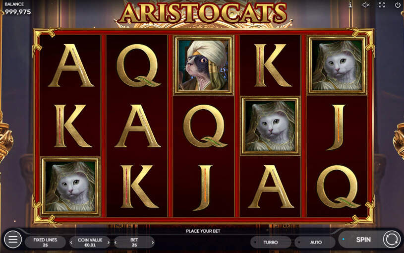 Aristocats Slot gameplay