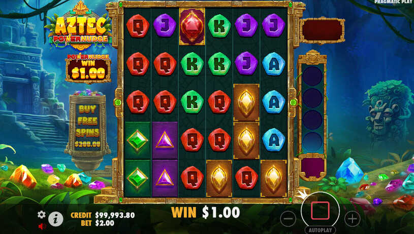 Aztec Powernudge Slot gameplay