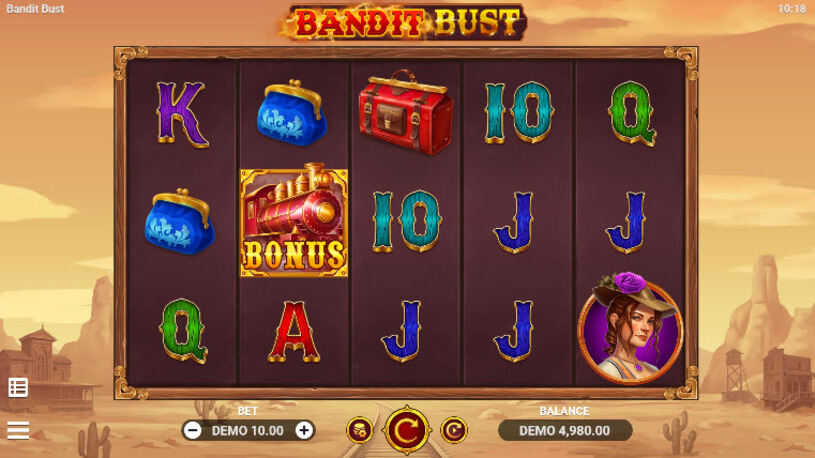 Bandit Bust Slot gameplay