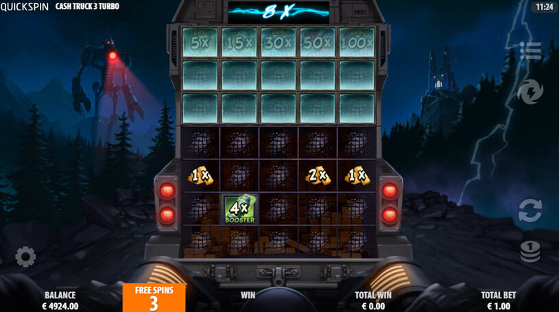 Cash Truck 3 Turbo Slot Bonus Game