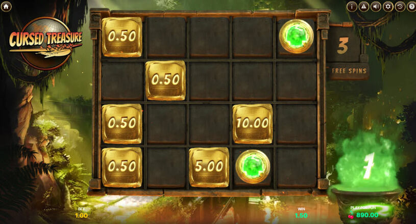 Cursed Treasure Slot Free Spins