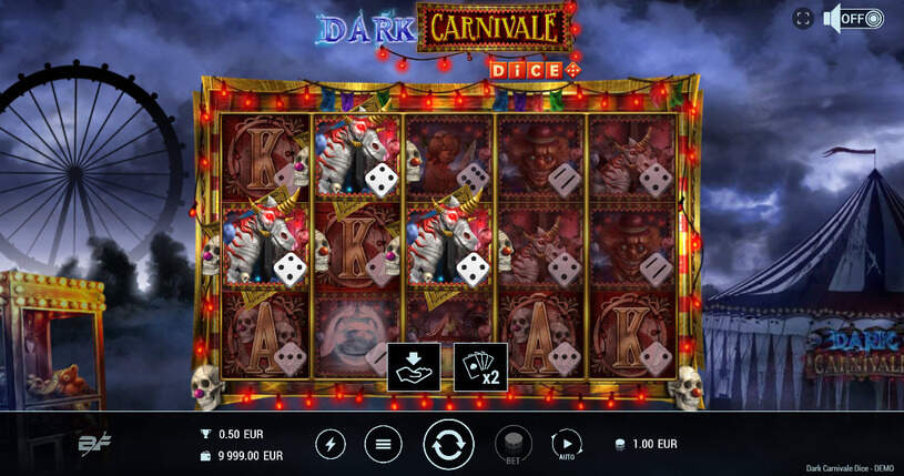 Dark Carnivale Dice Slot gameplay