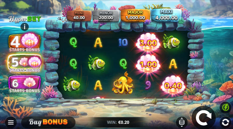 Dolphin Riches Hold and Win Slot gameplay