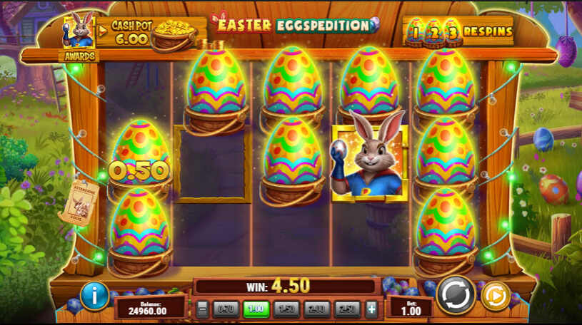 Easter Eggspedition Slot Bonus Game