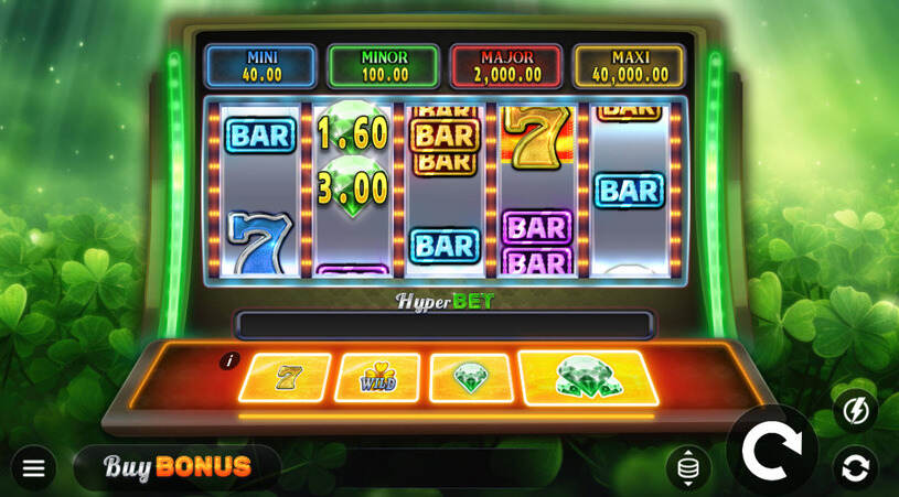 Emerald Bounty 7s Slot gameplay