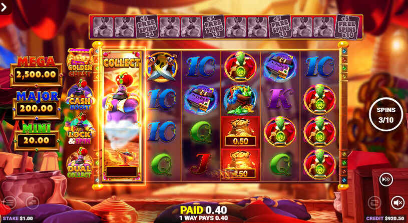 Genie Jackpots Even More Wishes Slot Free Spins