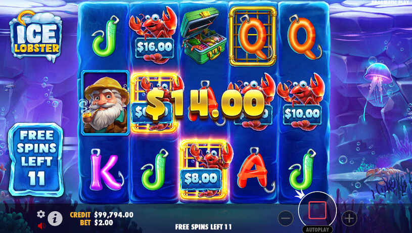 Ice Lobster Slot Free Spins