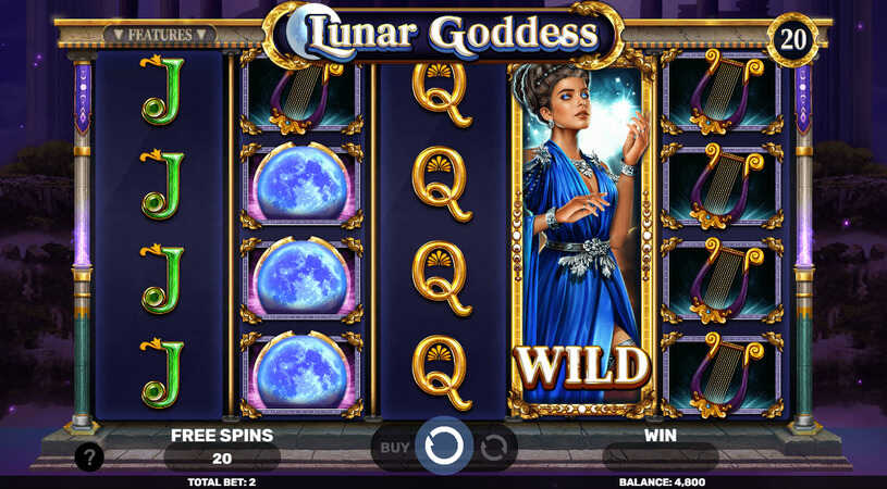 Lunar Goddess Slot Free Spins