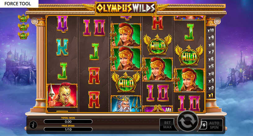 Olympus Wilds Slot Free Spins