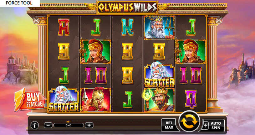 Olympus Wilds Slot gameplay