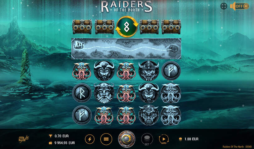 Raiders of the North Slot Free Spins