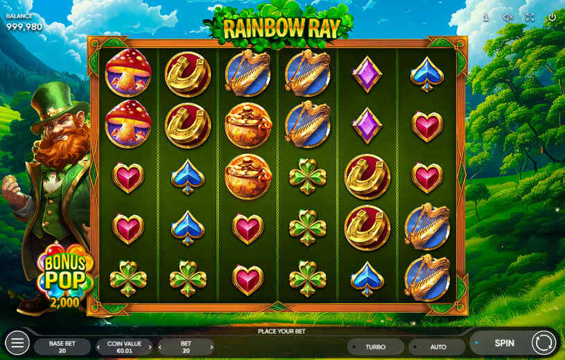 Rainbow Ray Slot gameplay