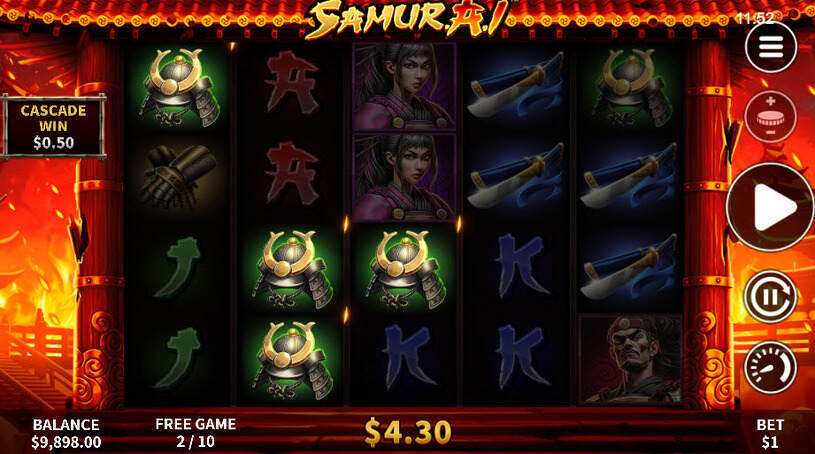 Samur.A.I Slot Free Spins