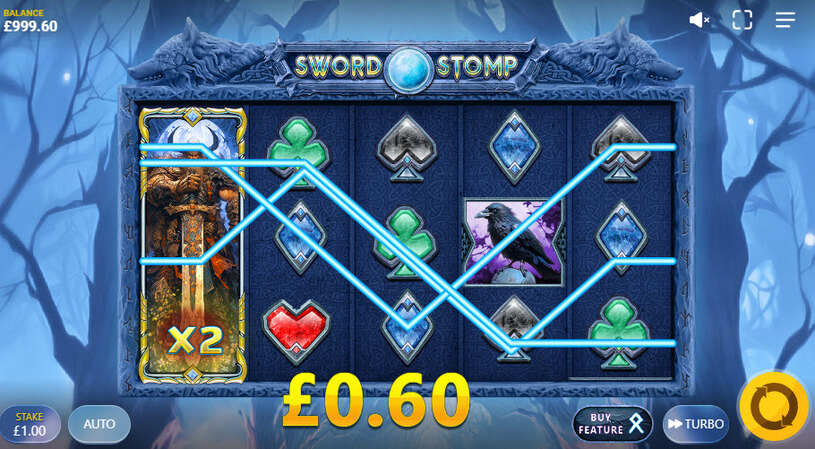 Sword Stomp Slot gameplay