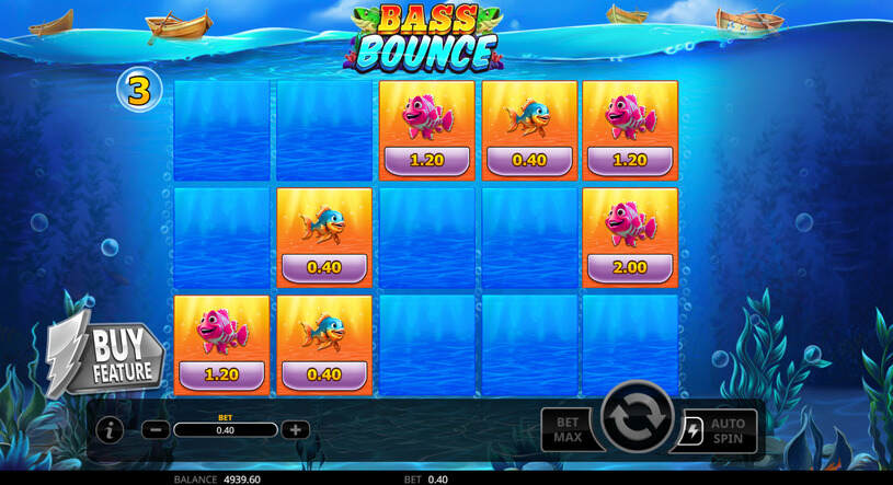Bass Bounce Slot Bonus Game