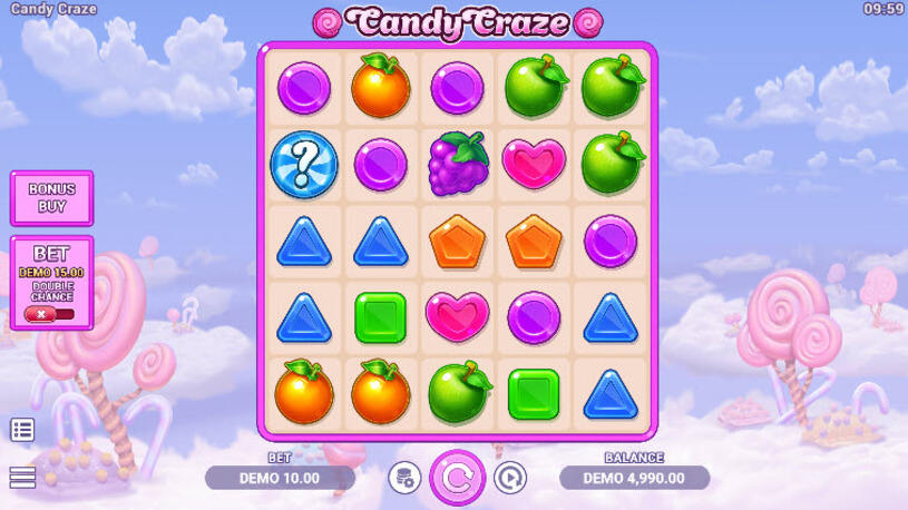 Candy Craze Slot gameplay