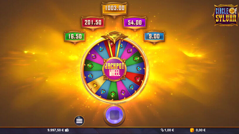 Circle of Sylvan Slot Bonus Wheel