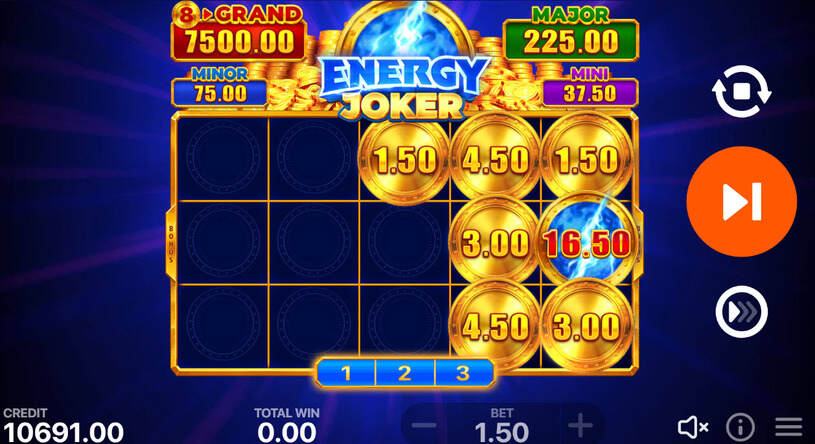 Energy Joker Hold and Win Slot Bonus Game