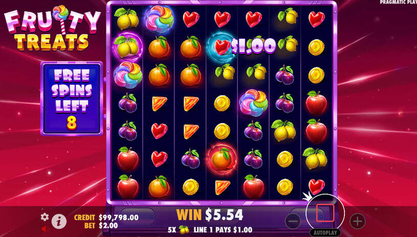 Fruity Treats Slot Free Spins