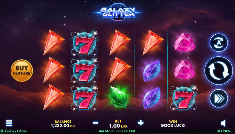 Galaxy Glitter Slot gameplay