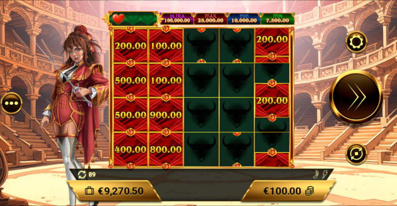 Golden Toro Slot Bonus Game