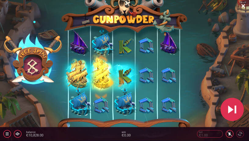 Gunpowder Slot Free Spins