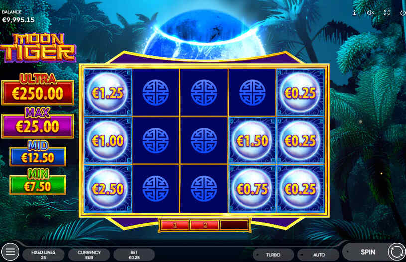 Moon Tiger Slot Bonus Game