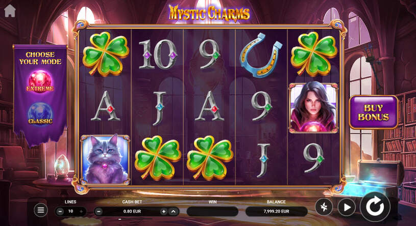 Mystic Charms Slot gameplay