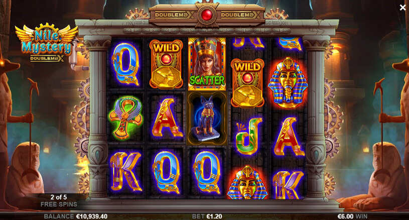 Nile Mystery DoubleMax Slot Free Spins