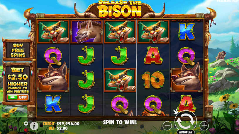 Release the Bison Slot gameplay