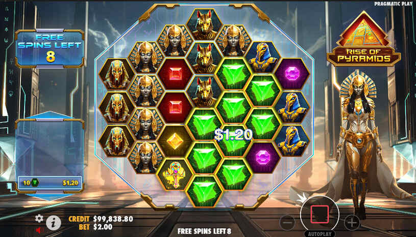 Rise of Pyramids Slot Free Spins